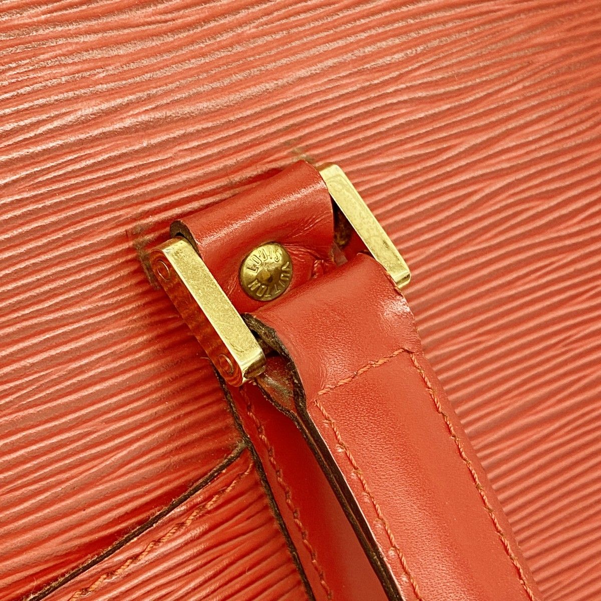 Louis Vuitton Shoulder Bag Epi Solferino 45 Castilian — view 9