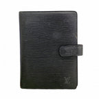 Louis Vuitton Notebook Cover Epi Agenda MM Noir