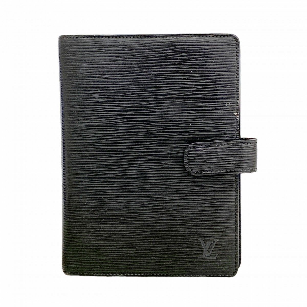 Louis Vuitton Notebook Cover Epi Agenda MM Noir