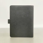 Louis Vuitton Notebook Cover Epi Agenda MM Noir — view 8