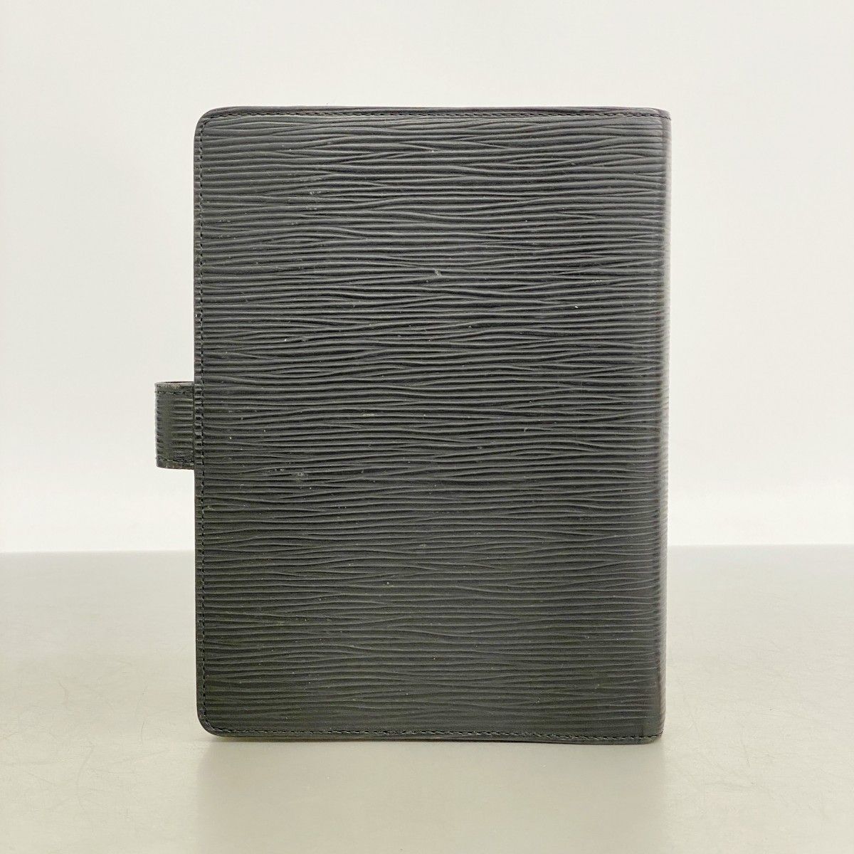 Louis Vuitton Notebook Cover Epi Agenda MM Noir — view 8