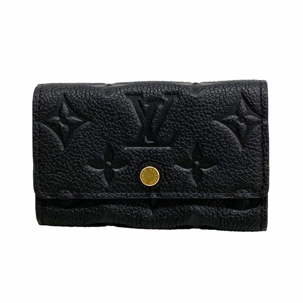 Louis Vuitton Key Case Monogram Empreinte Multicles 6 Noir Key Holder