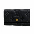 Louis Vuitton Key Case Monogram Empreinte Multicles 6 Noir Key Holder