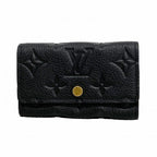 Louis Vuitton Key Case Monogram Empreinte Multicles 6 Noir Key Holder