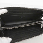 Louis Vuitton Wallet Monogram Eclipse Zippy Horizontal Black — view 3