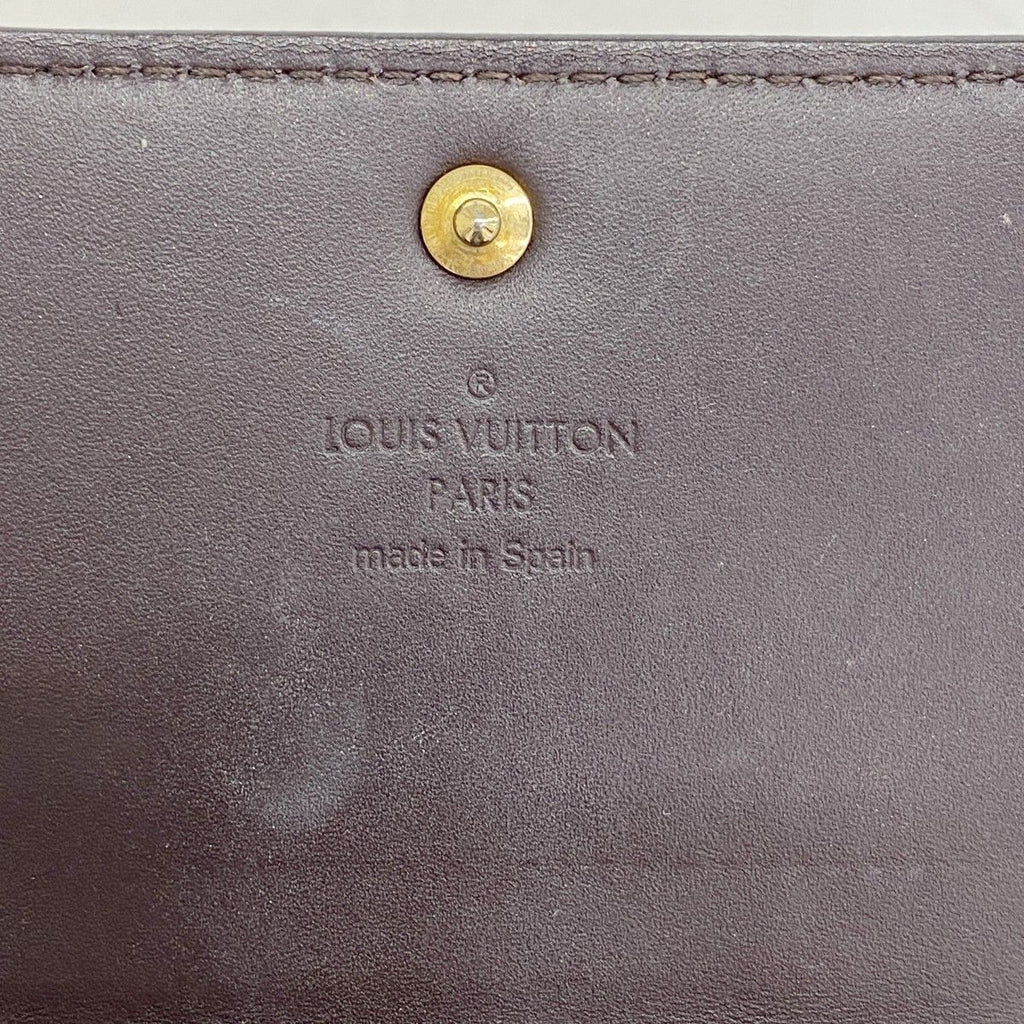 Louis Vuitton Card Case Vernis Business Holder Amaranto — view 4