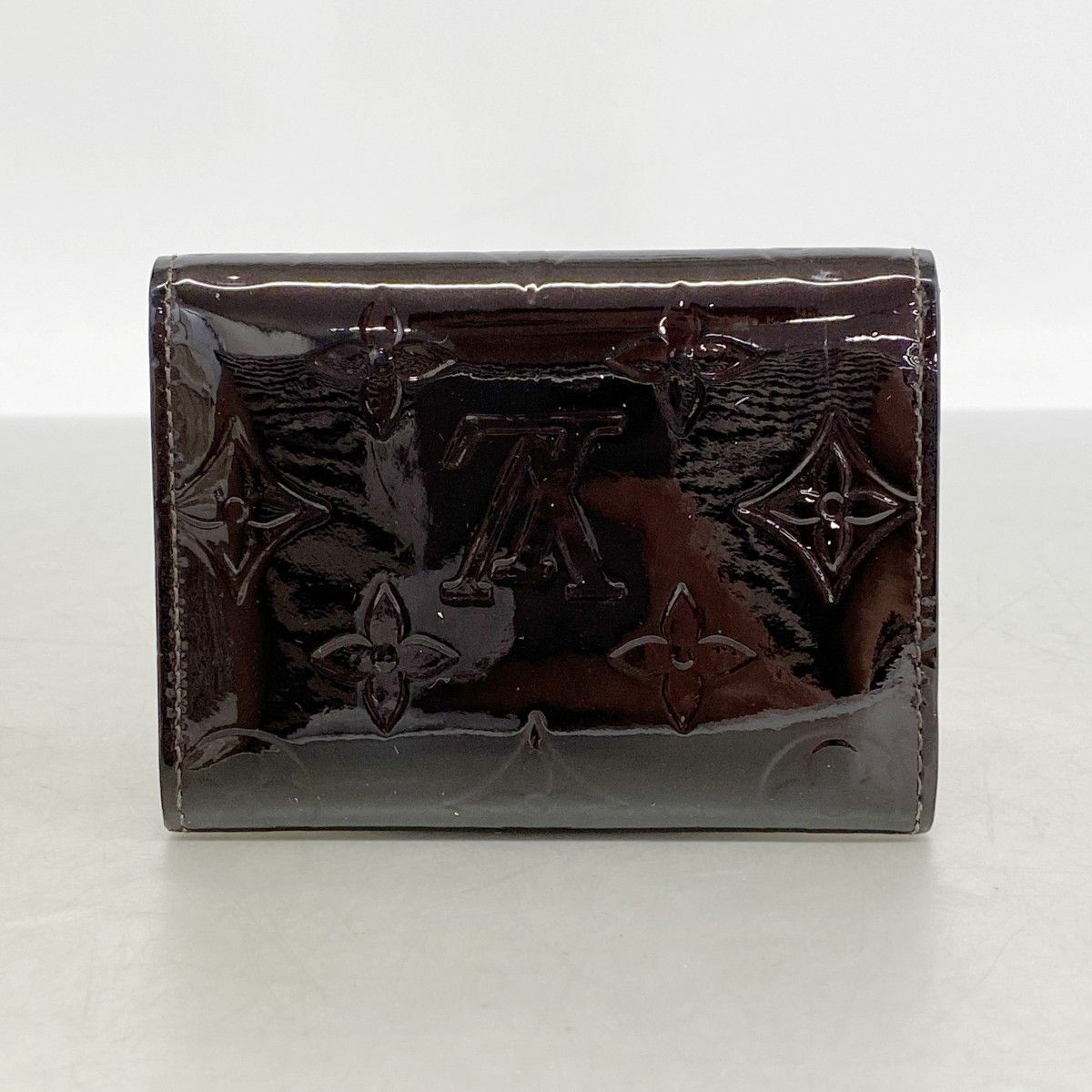 Louis Vuitton Card Case Vernis Business Holder Amaranto — view 8