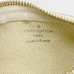 Louis Vuitton Coin Case Damier Azur Pochette Cles White — view 4