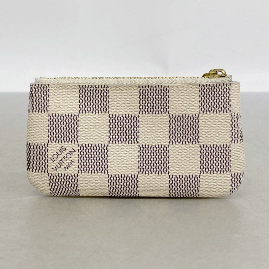 Louis Vuitton Coin Case Damier Azur Pochette Cles White — view 8