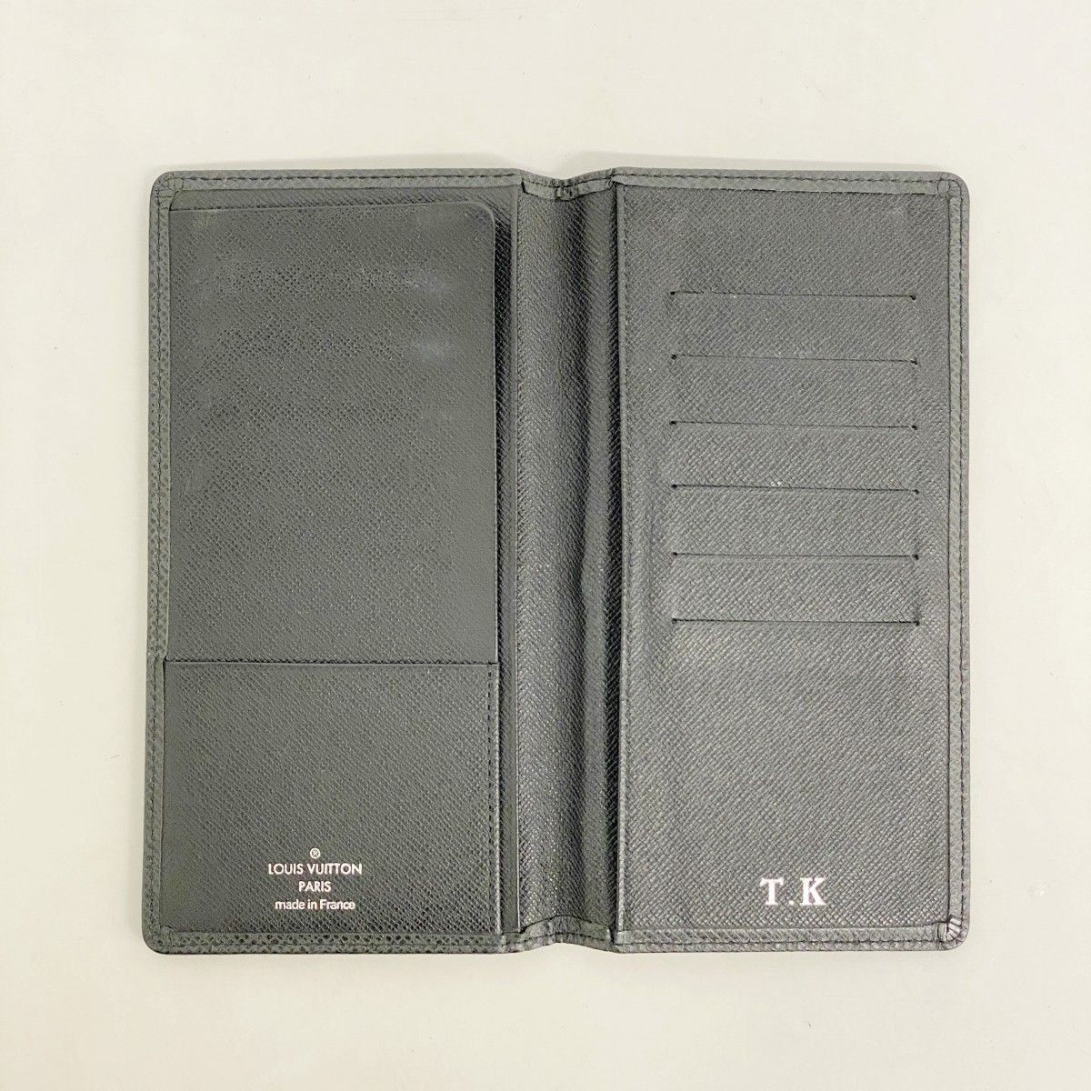 Louis Vuitton Long Bill Holder Taiga Porte-Billets Carte Cles Ardoise Wallet — view 3
