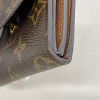 Louis Vuitton Trifold Wallet Monogram Portefeuille Helene Brown — view 6