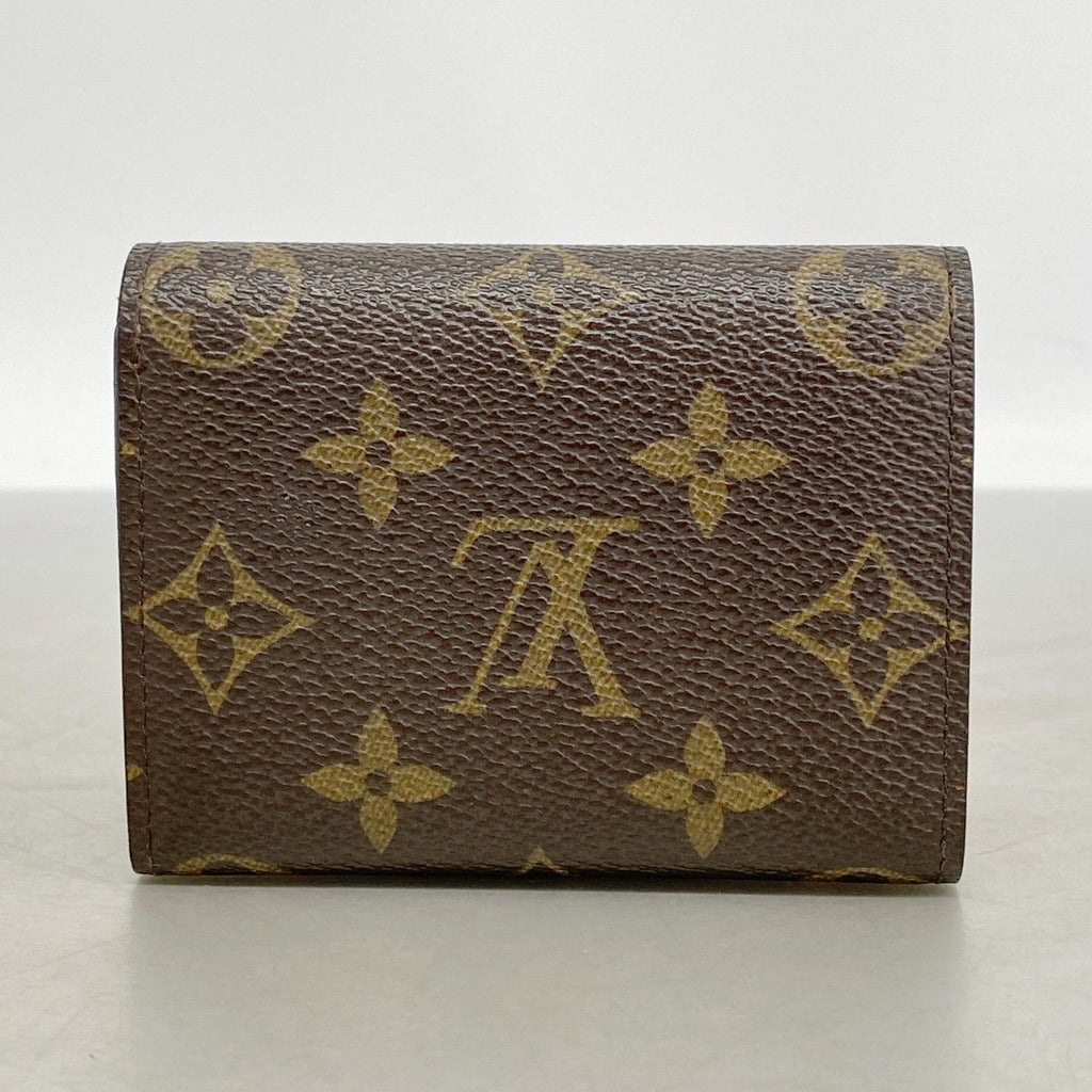 Louis Vuitton Trifold Wallet Monogram Portefeuille Helene Brown — view 8