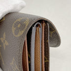 Louis Vuitton Trifold Wallet Monogram Portefeuille Helene Brown — view 7