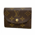Louis Vuitton Trifold Wallet Monogram Portefeuille Helene Brown