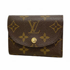 Louis Vuitton Trifold Wallet Monogram Portefeuille Helene Brown