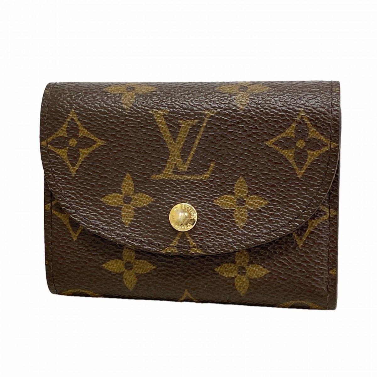 Louis Vuitton Trifold Wallet Monogram Portefeuille Helene Brown