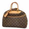Louis Vuitton Handbag Monogram Deauville Brown