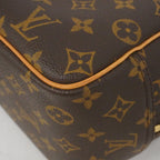 Louis Vuitton Handbag Monogram Deauville Brown — view 6