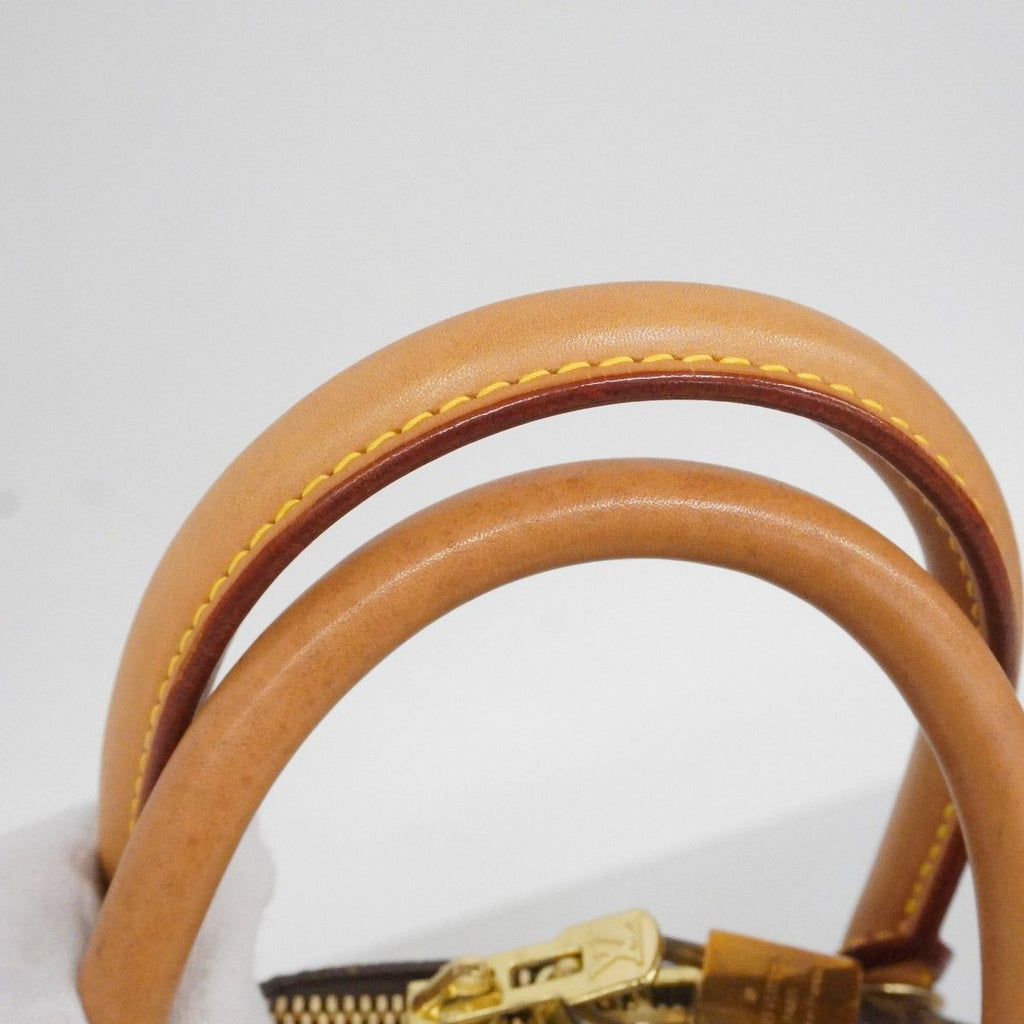 Louis Vuitton Handbag Monogram Deauville Brown — view 7