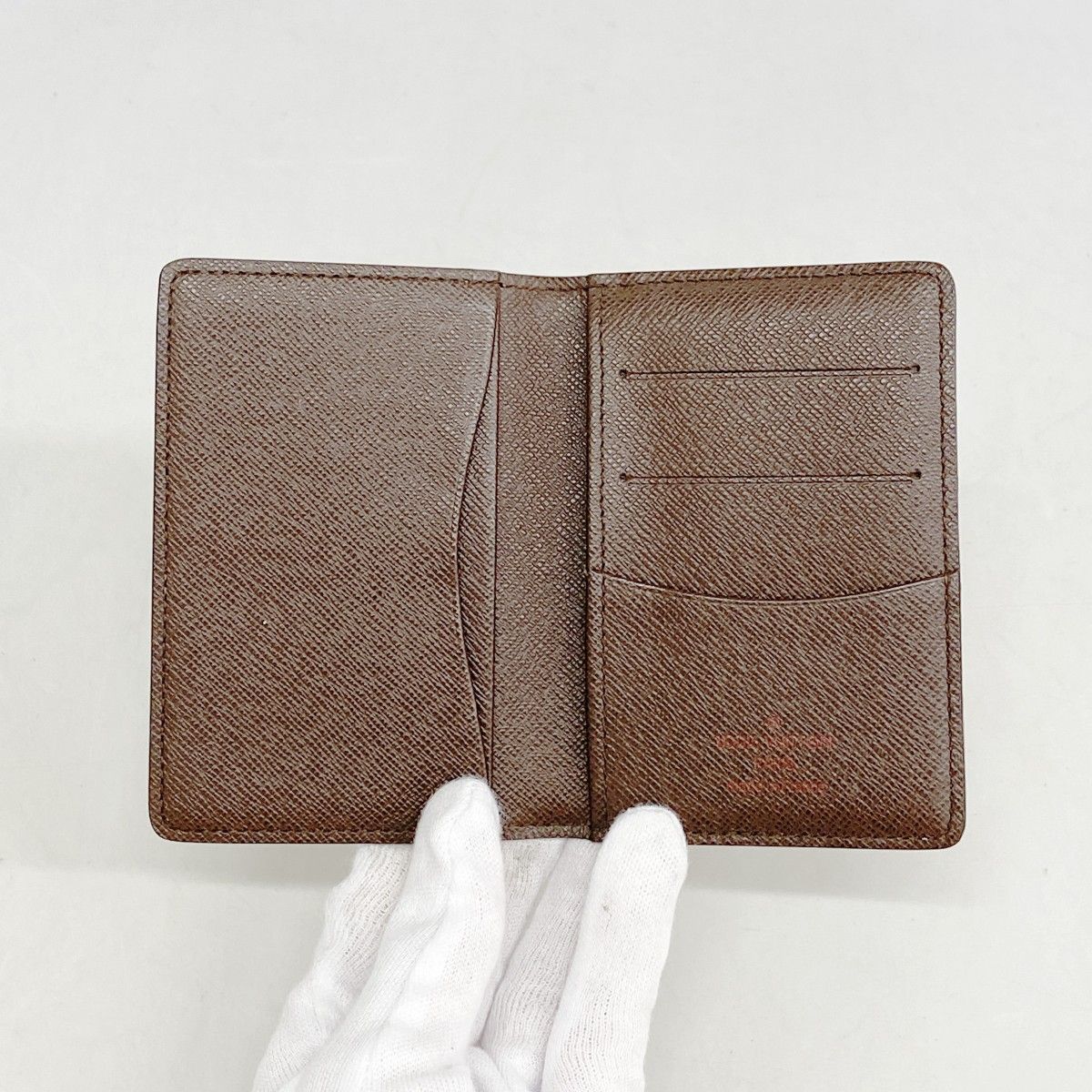 Louis Vuitton Card Case Damier Organizer de Poche Ebene — view 3