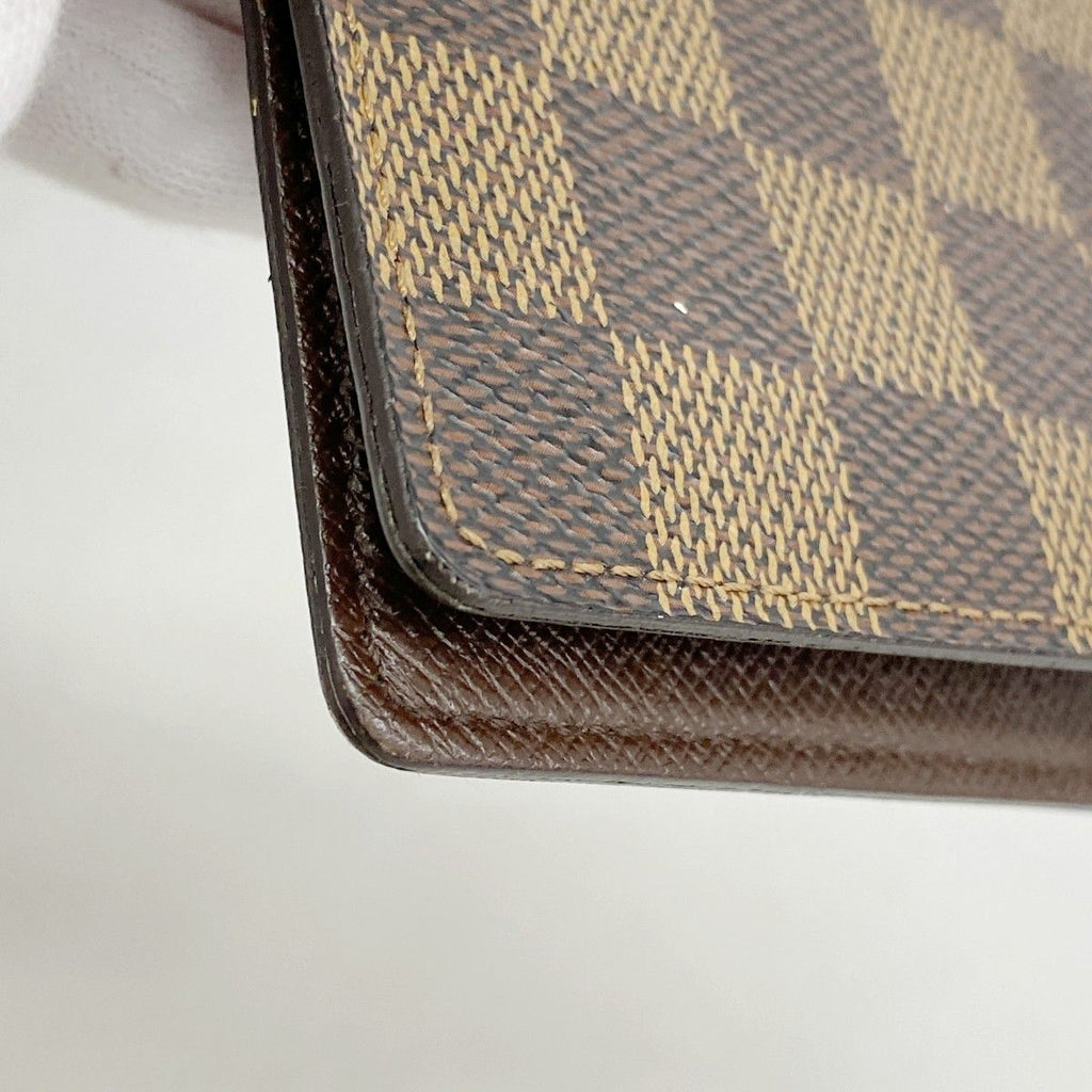 Louis Vuitton Card Case Damier Porte 2 Cult Vertical Ebene — view 6