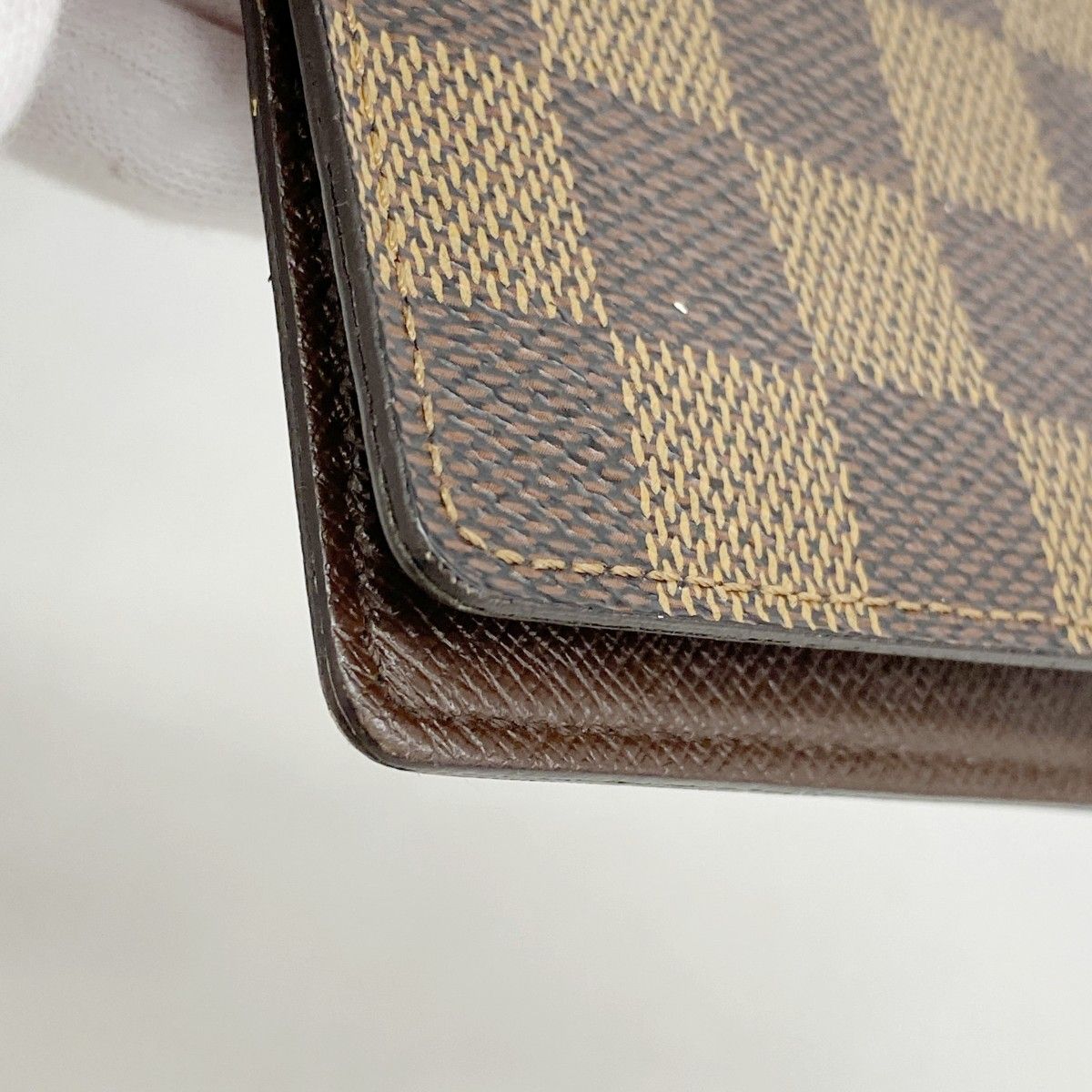 Louis Vuitton Card Case Damier Porte 2 Cult Vertical Ebene — view 6