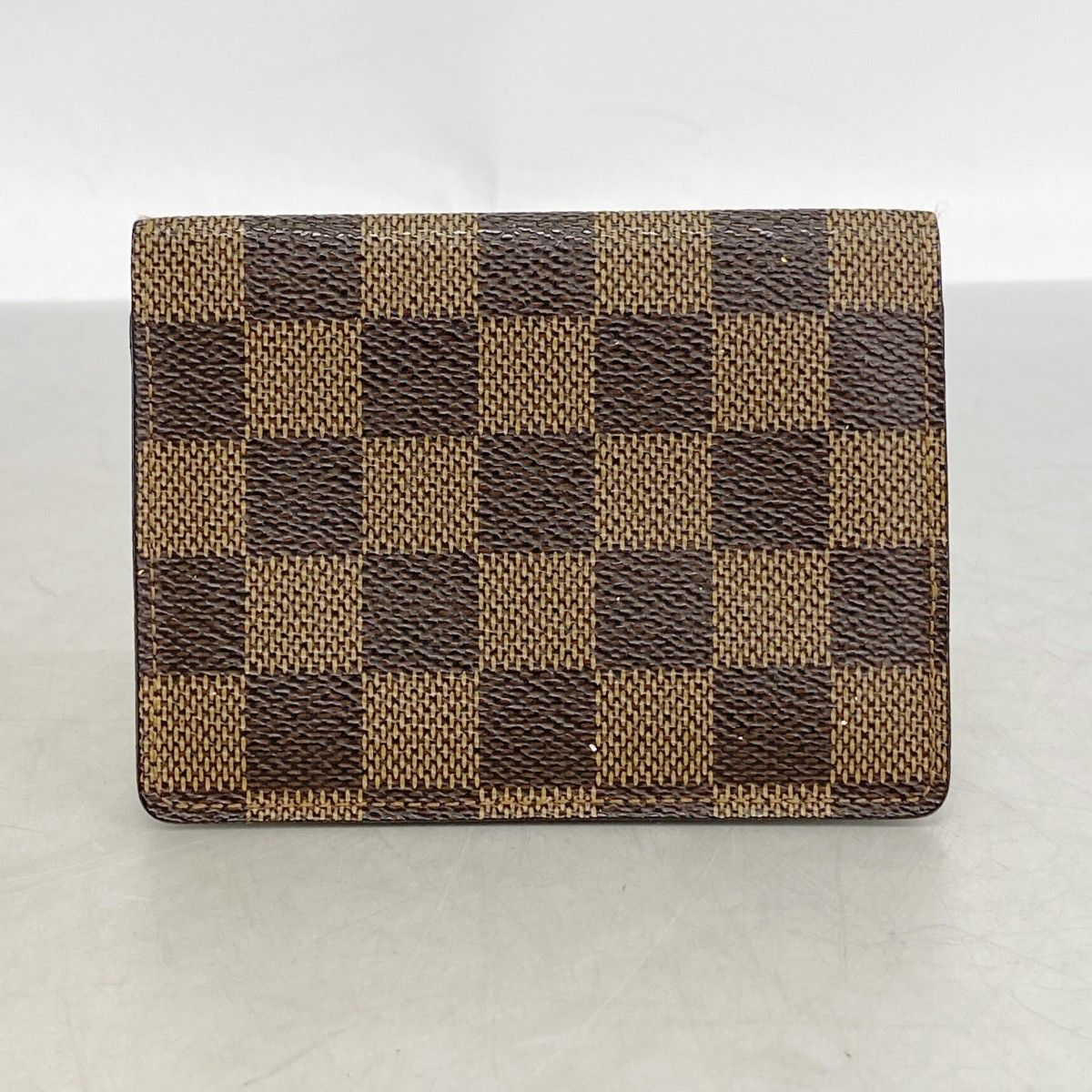 Louis Vuitton Card Case Damier Porte 2 Cult Vertical Ebene — view 7