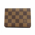 Louis Vuitton Card Case Damier Porte 2 Cult Vertical Ebene