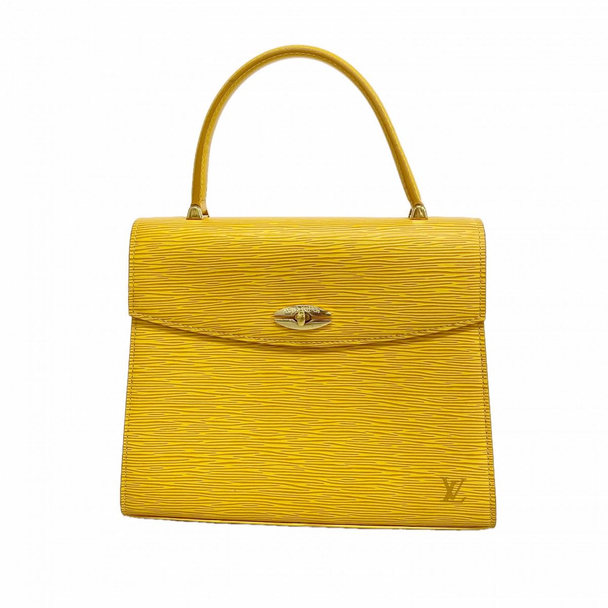 Louis Vuitton Handbag Epi Malesherbes Jaune