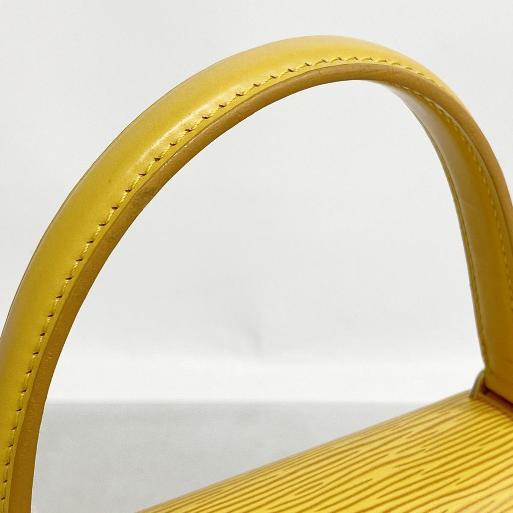 Louis Vuitton Handbag Epi Malesherbes Jaune — view 9
