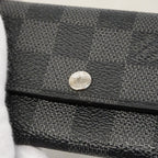 Louis Vuitton Key Case Damier Graphite Multicles 6 Black Gray Key Holder — view 9