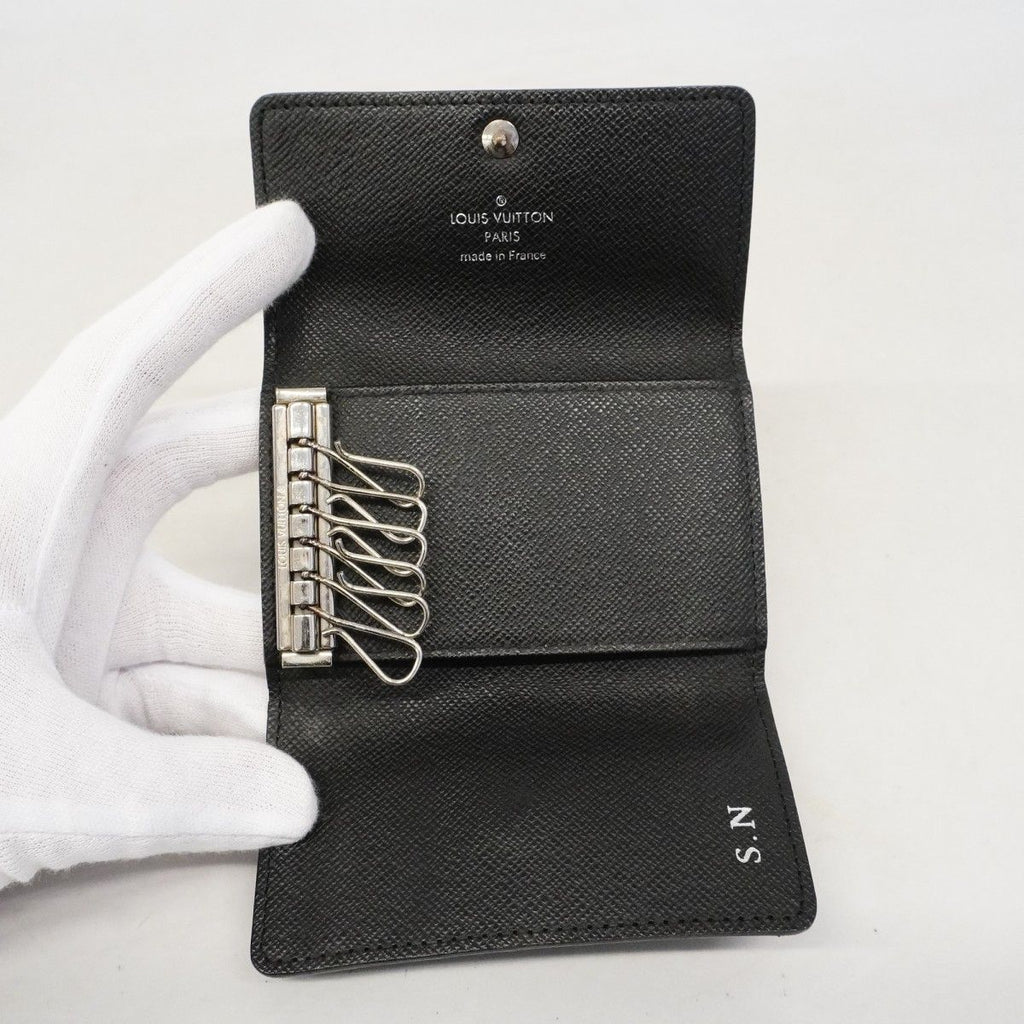 Louis Vuitton Key Case Damier Graphite Multicles 6 Black Gray Key Holder — view 4