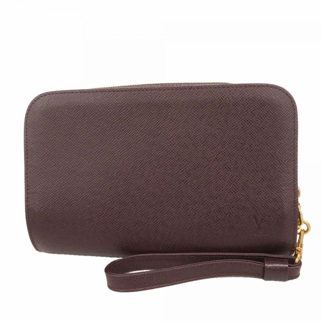 Louis Vuitton Clutch Taiga Baikal Acajou