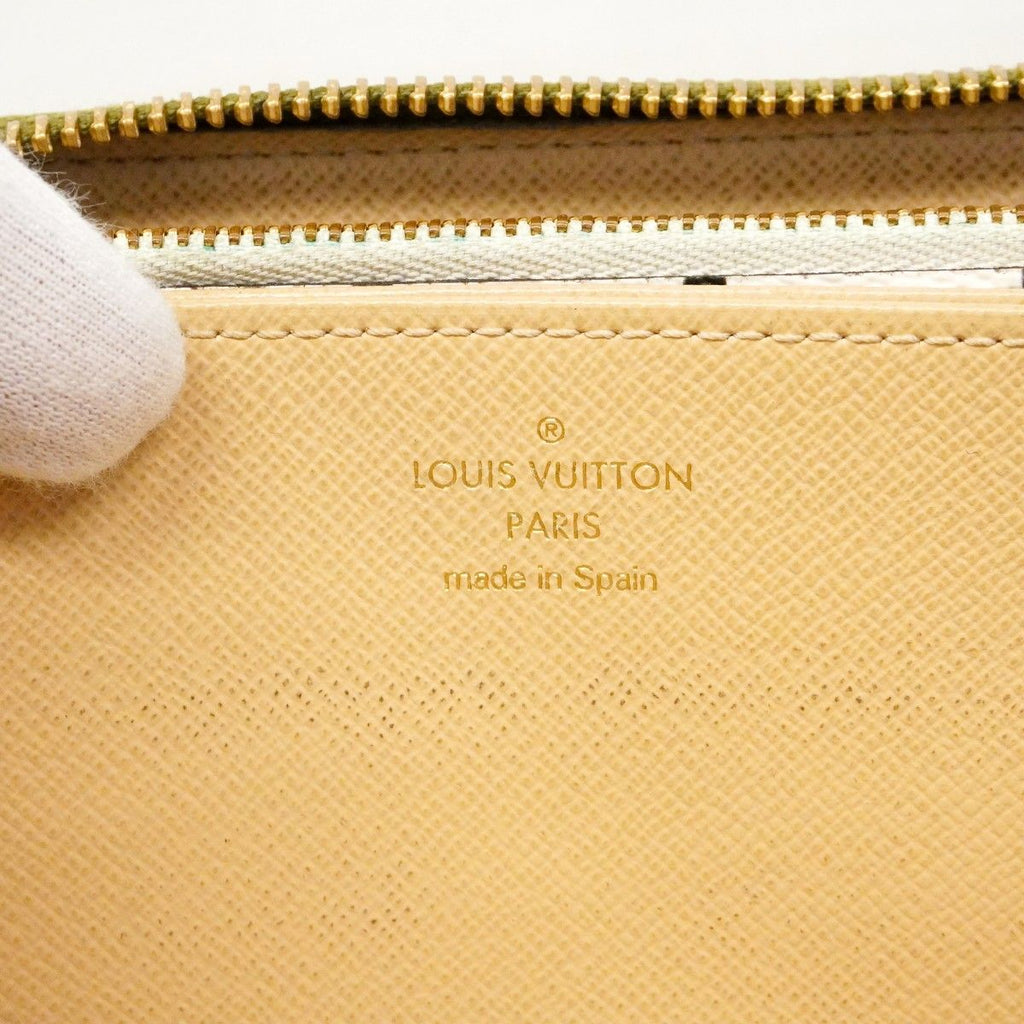 Louis Vuitton Wallet Monogram Giant Zippy Khaki — view 5