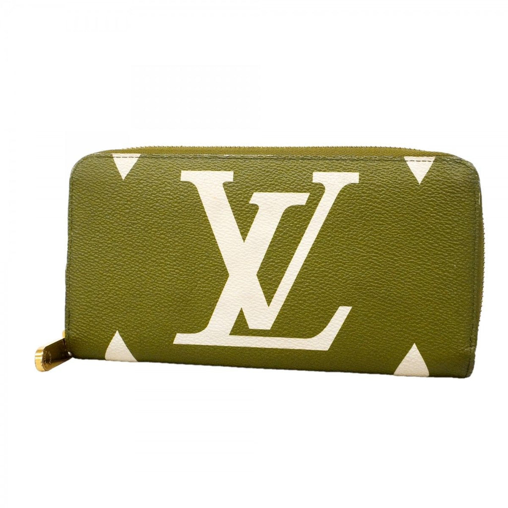 Louis Vuitton Wallet Monogram Giant Zippy Khaki