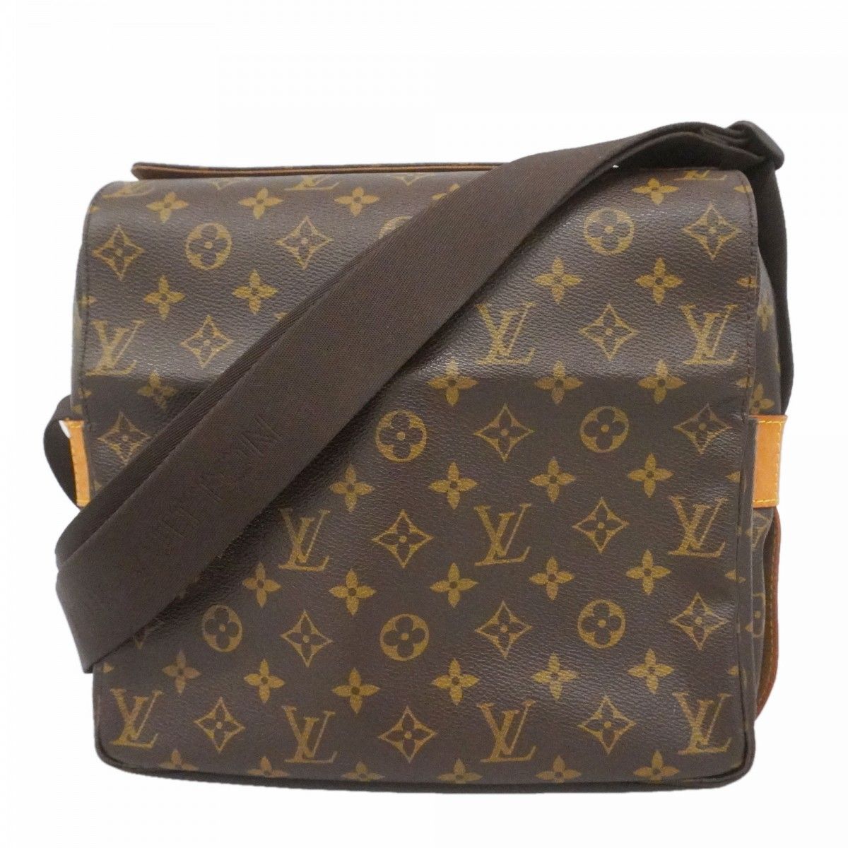 Louis Vuitton Shoulder Bag Monogram Naviglio Brown
