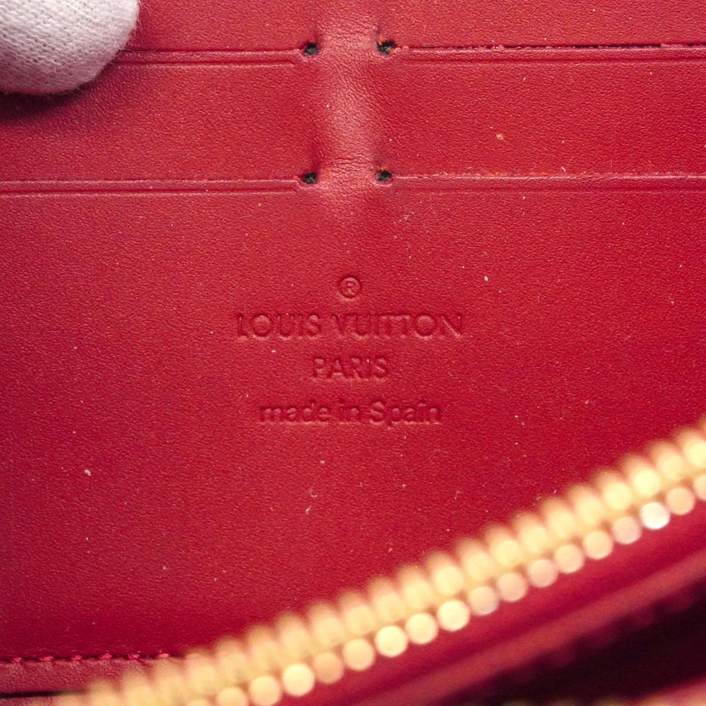 Louis Vuitton Wallet Vernis Zippy Pomme D'amour — view 5
