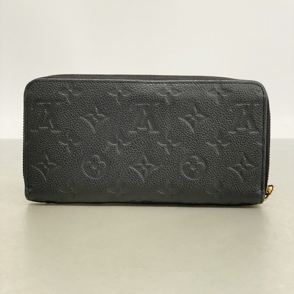 Louis Vuitton Wallet Monogram Empreinte Zippy Noir — view 8