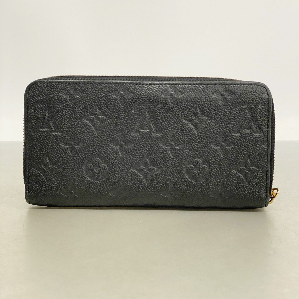 Louis Vuitton Wallet Monogram Empreinte Zippy Noir — view 8