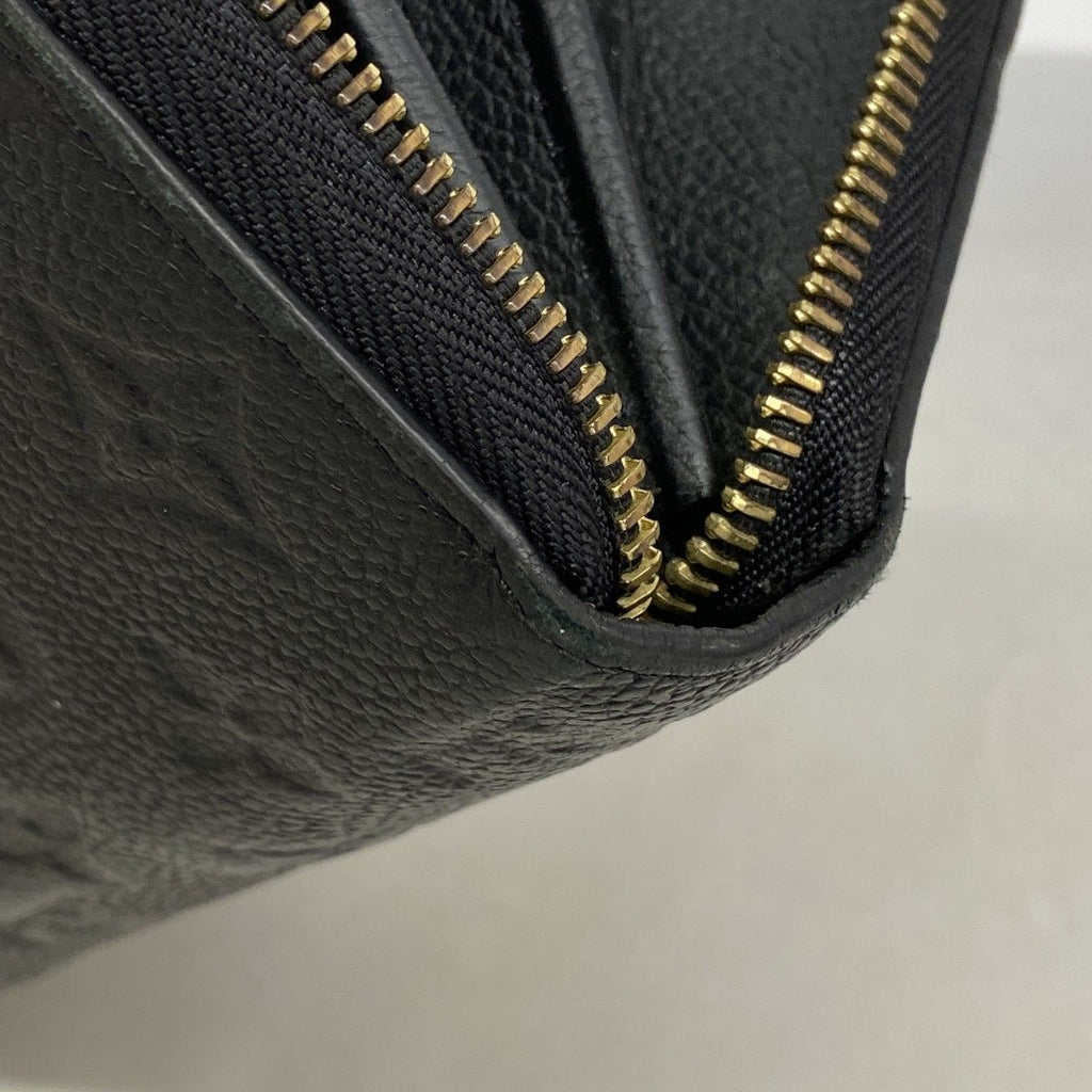 Louis Vuitton Wallet Monogram Empreinte Zippy Noir — view 6