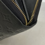 Louis Vuitton Wallet Monogram Empreinte Zippy Noir — view 6
