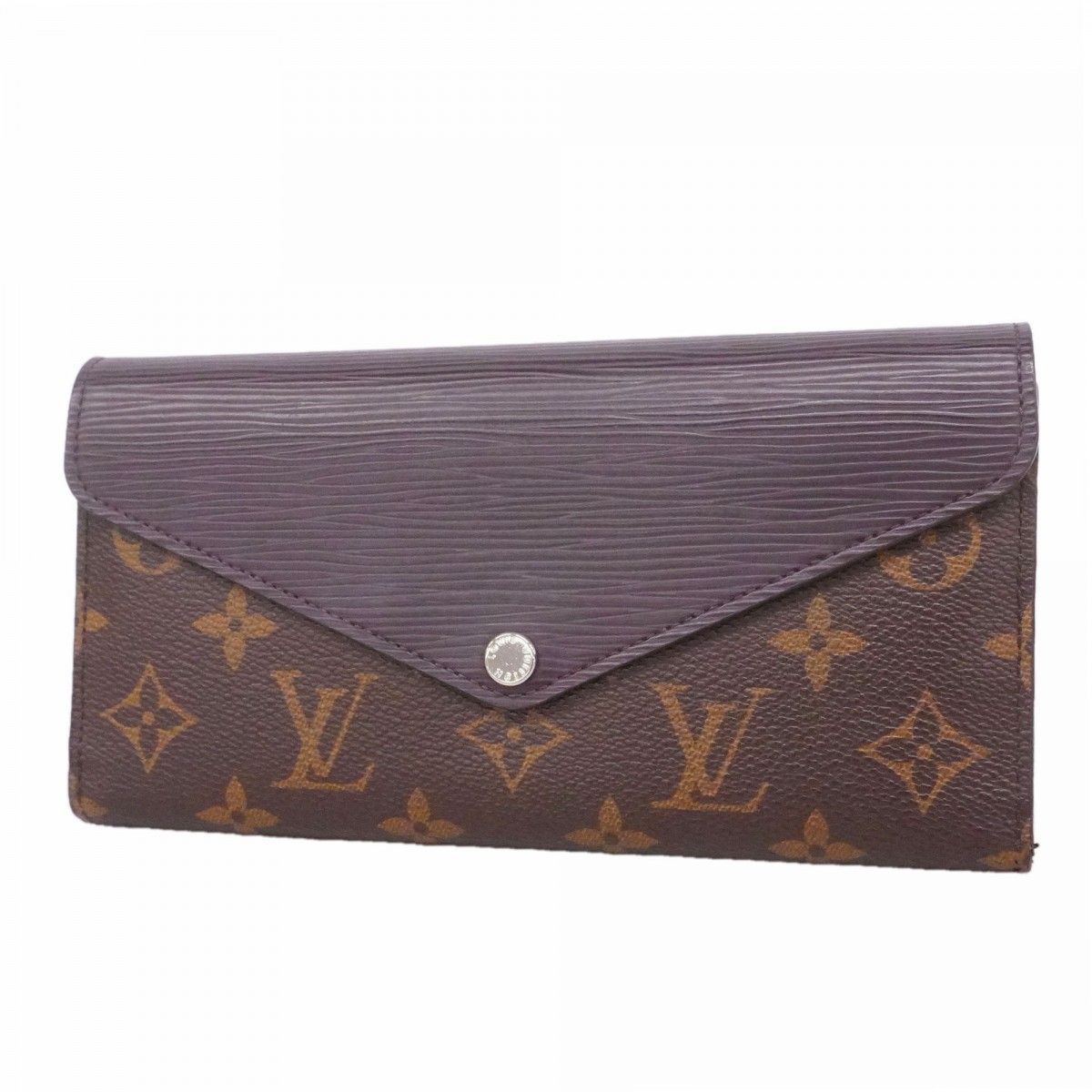 Louis Vuitton Trifold Wallet Monogram Epi Portefeuille Marie le Long Ketchu