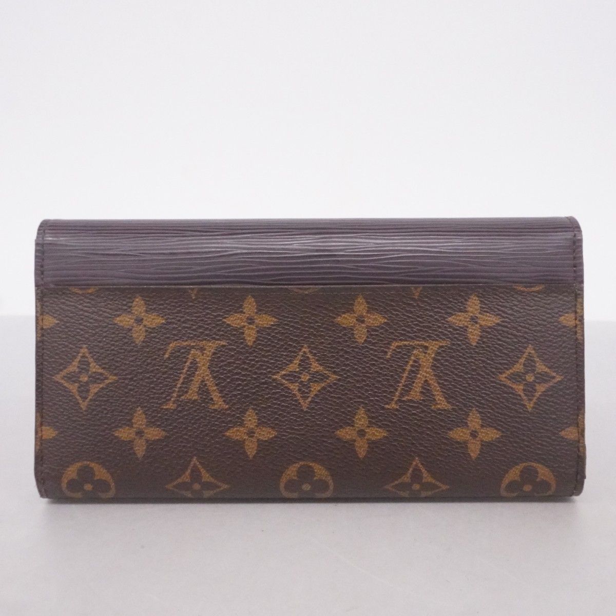 Louis Vuitton Trifold Wallet Monogram Epi Portefeuille Marie le Long Ketchu — view 9