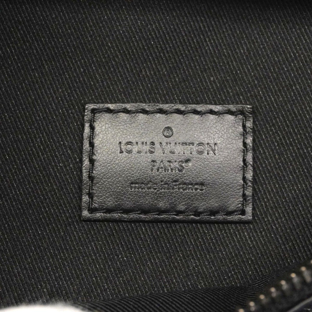 Louis Vuitton Belt Bag Monogram Eclipse Discovery Black — view 5