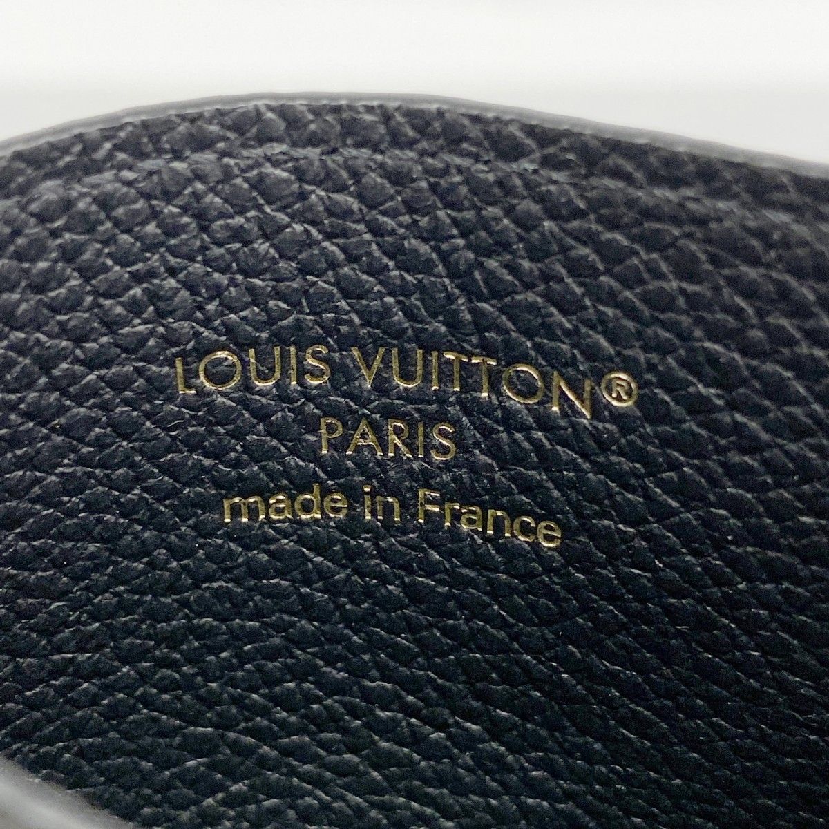 Louis Vuitton Card Case Monogram Empreinte Holder LV Charm Noir — view 4