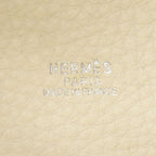 Hermes Handbag Picotin PM Toile Ash White Silver — view 5