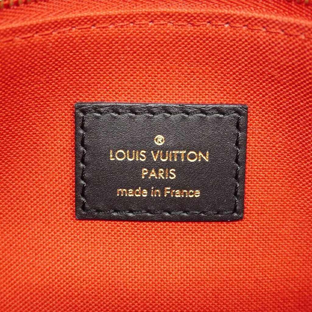 Louis Vuitton Handbag Monogram Giant Reverse On The Go PM Brown 2-Way — view 5