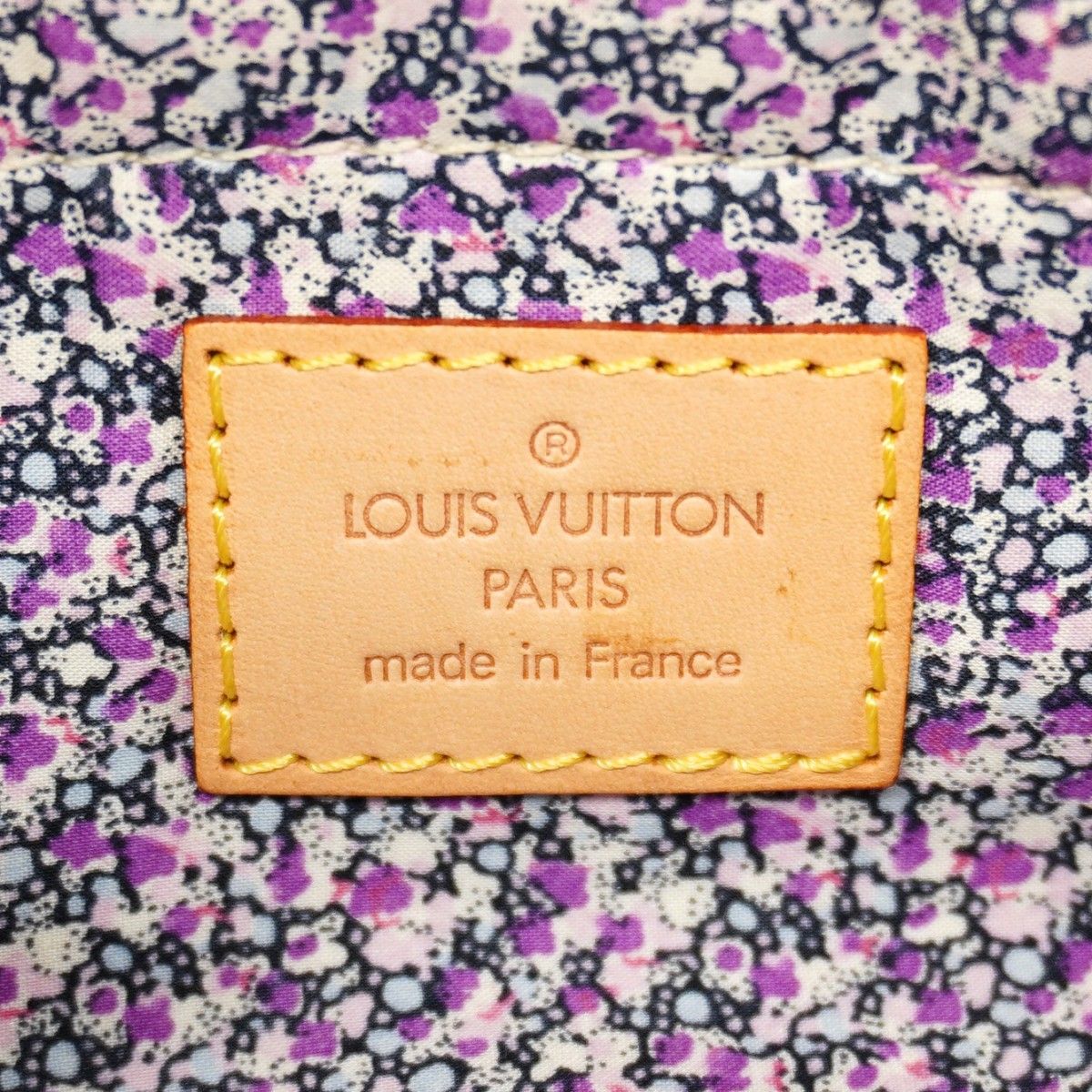 Louis Vuitton Handbag Monogram Denim Patchwork Speedy 30 Blue — view 5