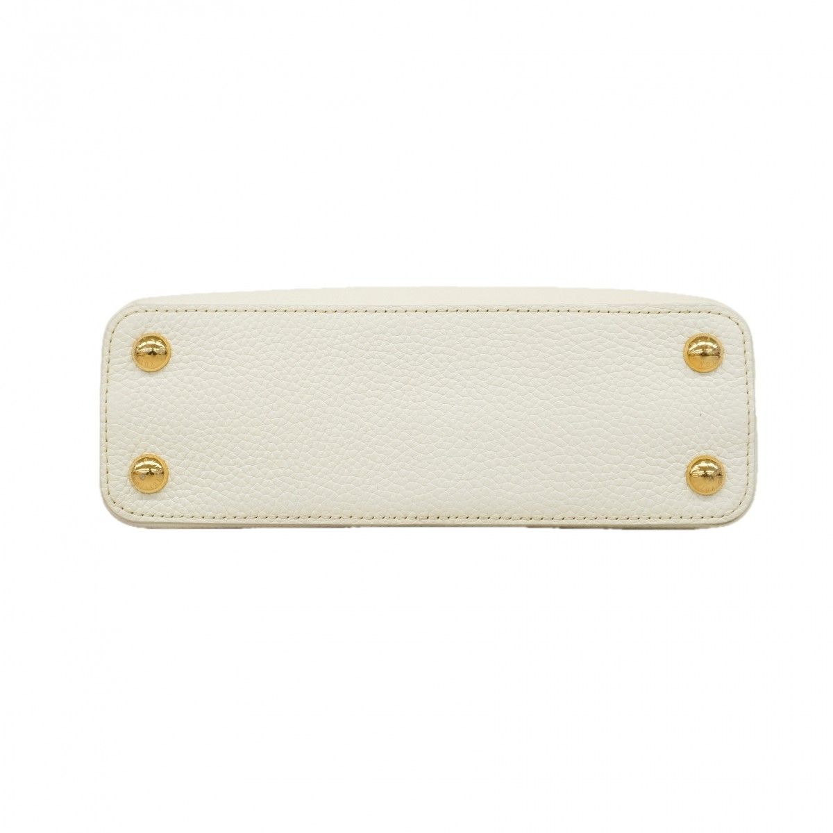 Louis Vuitton Handbag Taurillon Capucines BB Gray Blanc 2-Way — view 3