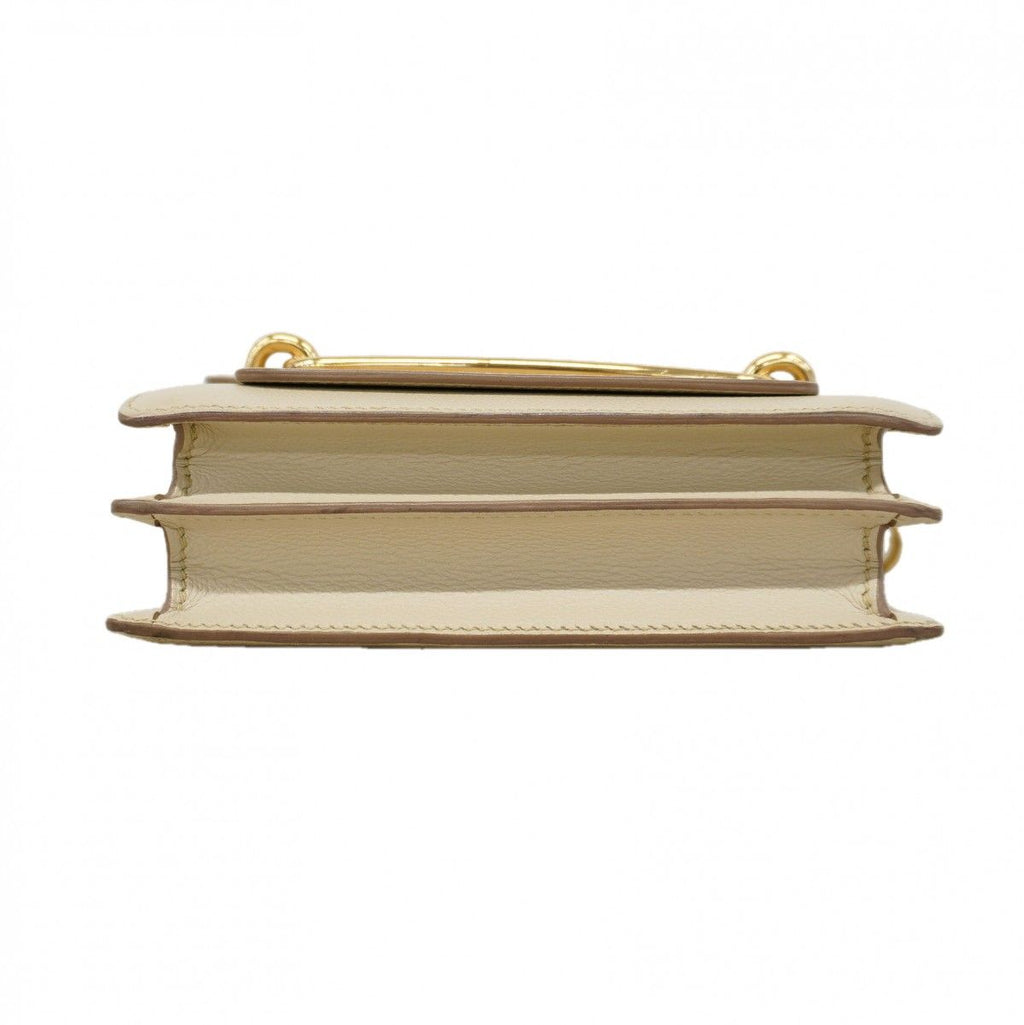 Hermes Shoulder Bag Roulis Color Beton Gold — view 3